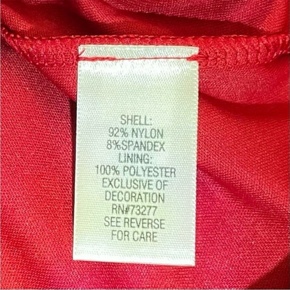 NWOT Candie's Column Lace Dress with Lace Sleeves - Picture 6 of 7